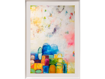 GLOW ON SURFACE - Wooden Painting by NOVOCUADRO ART COMPANY - view 2